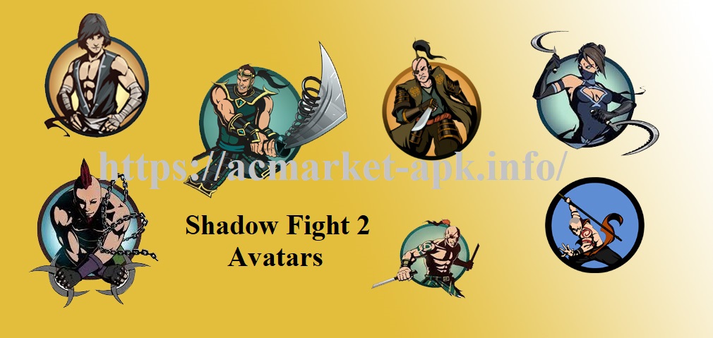 shadow fight 2 avatars